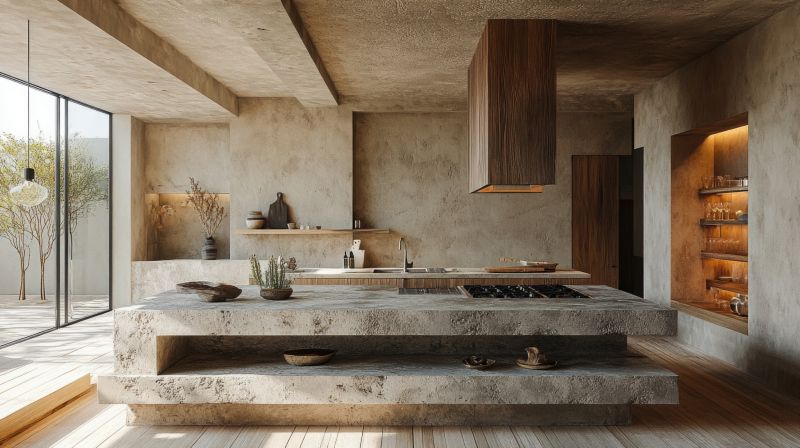 Concrete Countertop Pouring in Marin County, CA