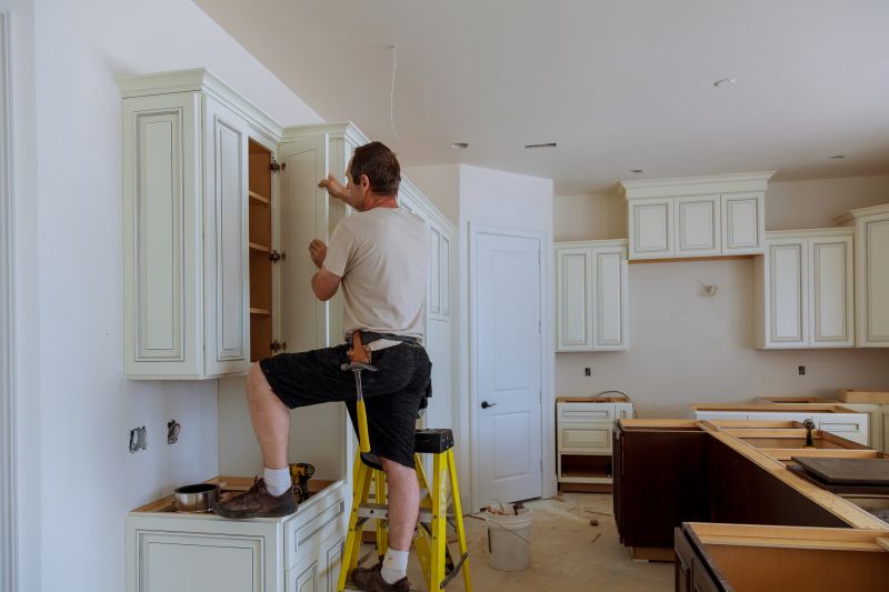 Kitchen Island Installation in Bloomington, IN